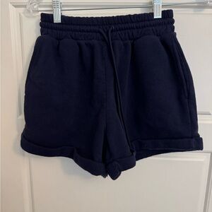 Women's Athletic Shorts in Deep Navy